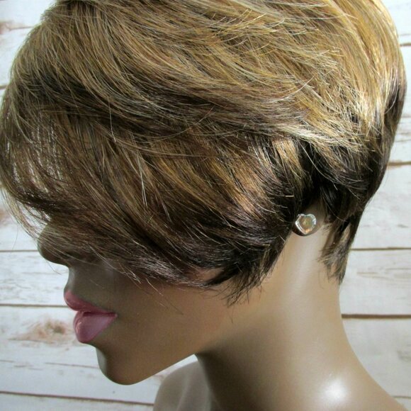 Swarovski Crystal Heart Stud Earrings 14kt Gold Handmade - Picture 14 of 14